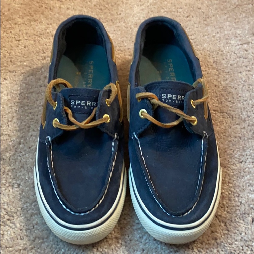 Navy Sperrys